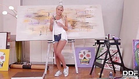 An Artist In Action