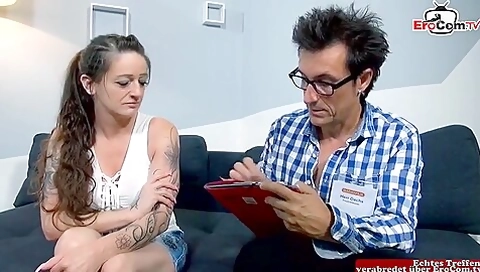 Busty German Slut Picked Up For Sex At Train Station