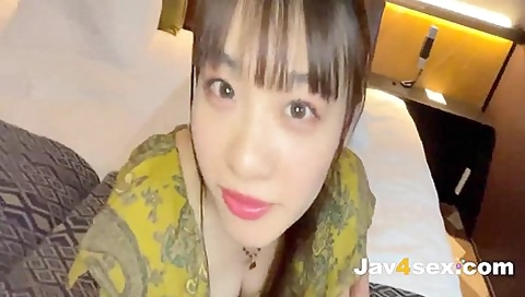 Sexy Japanese baby-faced damsel from a dating app produces a remarkable XXX spectacle in lush 3.