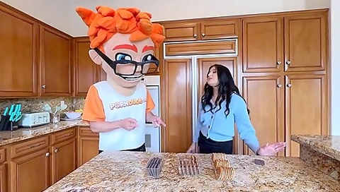 Serena Sterling - She Gets Her Cookie Frosted By Porn Dude In