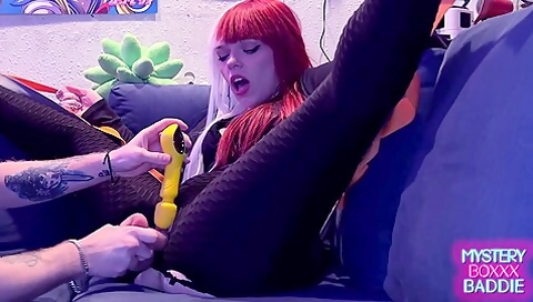 Pretty Goth Girl Cheated On Bf W/ Dp Creampie