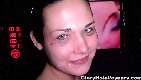 Gloryhole Cumslut Raven Grey 1st Visit