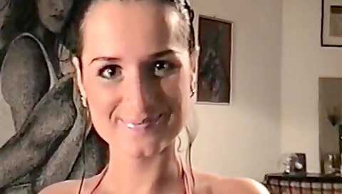 I Let Iveta Taste My Cock A Brunette Who Loves Masturbation And Greedily Licks My Head