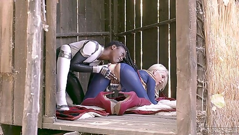 Captain Marvel Makes Her Self Squirt Hard - Teaser Video
