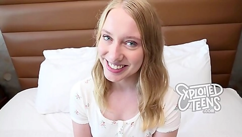 Blonde teen 18+ Blowjob And Fuck - Teaser Video