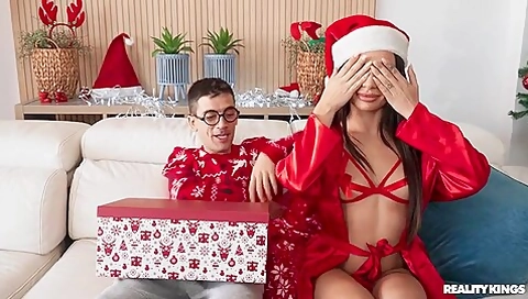 Martina Smeraldi - A Christmas Surprise From My Boyfriends Roommate